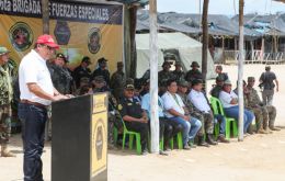 “The government has taken the political decision to be present in this region to eradicate illegal mining,” said Defense Minister Jose Huerta at Tambopata reserve