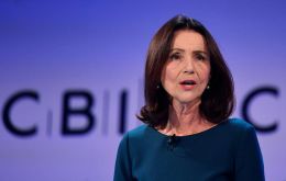 CBI director-general Carolyn Fairbairn said the extension of the Brexit process “should be as short as realistically possible and backed by a clear plan”. (Pic Reuters)