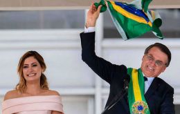 Bolsonaro took office on January 1, winning 55% of votes on promises to fight corruption and violence, as well as overhaul finances and revive economic growth.