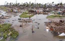 The storm has so far killed 557 people across Mozambique, Zimbabwe and Malawi, but the death toll is expected to rise