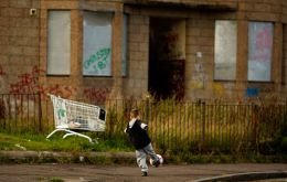 Statistics, published by the UK Department for Work and Pensions, shows the high cost of housing in the UK is pushing more working families over the poverty line. (Getty Images)