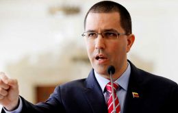 Minister Jorge Arreaza said he would not reveal Venezuela's “strategy,” but that the sanctions would not stop the shipments.