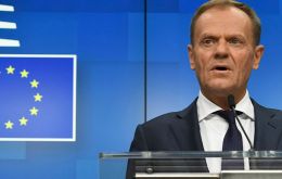 “Please don't waste this time,” Tusk told a news conference after eight hours of EU leaders' talks on the matter