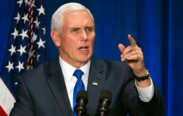 In a speech to the Americas Society at the State Department, Mr. Pence will also warn that the US will soon move to sanction 25 additional Venezuelan magistrates