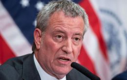 De Blasio who succeeded billionaire Michael Bloomberg on the promise of reducing the city's glaring inequalities has defended his own progressive record