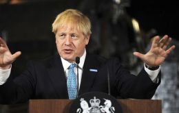 Boris Johnson said a Queen's Speech would take place after the suspension, on 14 October, to outline his “very exciting agenda”