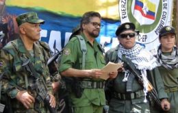 “We are announcing to the world that the second Marquetalia has begun,” Ivan Marquez, dressed in military fatigues, said in a video posted on YouTube