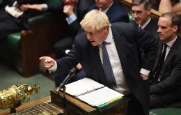 Johnson is vehemently opposed to delaying Britain's exit from the European Union a third time this year but has been forced by parliament to request a delay.