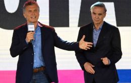 “I want to congratulate president elect Alberto Fernandez with whom I have just talked”, said Macri from his reelection campaign headquarters