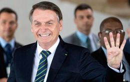 “I won't enter into this trade war,” Bolsonaro said. “We want the best for our people through this kind of relationship.”