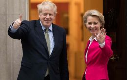 Mrs. von der Leyen said if the deadline was not extended it was not a case of “all or nothing”, but of priorities. Boris Johnson has insisted in December 2020.