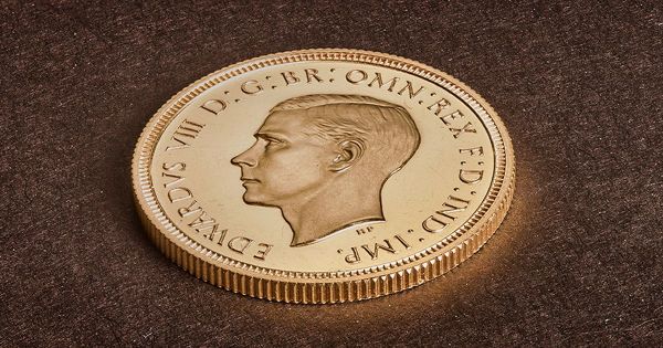 Rare Edward Viii Sovereign Coin Sold For One Million Pounds