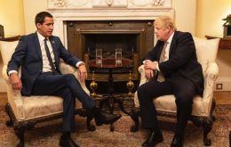 “Cowardly dictatorship!” tweeted Mr Guaidó, who held talks with Prime Minister Boris Johnson in London