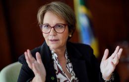 “We would like to urge India to lower its tariffs on chicken and chicken products which are far too steep,” Brazilian Agriculture Minister Tereza Cristina Dias said