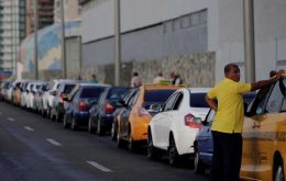 Cuba also has experienced hour-long lines at pumping stations, while in the far east of the island supply seems to have dried up