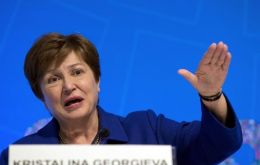 Georgieva repeated that the new coronavirus is likely to have only a short-term effect, marked by a sharp decline in China's GDP followed by a sharp recovery