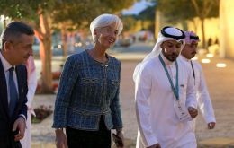 The meeting in Riyadh allowed Fed chairman Jerome Powell, ECB President Ms Lagarde and Bank of Japan Governor Haruhiko Kuroda to compare notes.