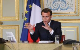 “The epidemic is starting to slow down. The results are there,” Macron said.  Thanks to your efforts, every day we have made progress.” 