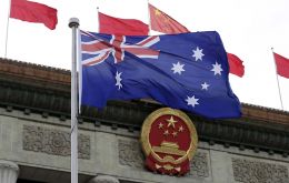 The suspension starts this Tuesday, according to a statement on a customs website. The four plants make up about 35% of Australian beef exports to China