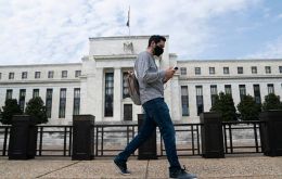 The Fed said in a statement after its policy meeting ended that the viral outbreak caused a sharp fall in economic activity and a surge in job losses.