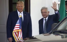 “Each of us was elected on the pledge to fight corruption, return power to the people and put the interests of our countries first,” Trump told Lopez Obrador