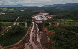 The collapse of the dam took place at the Brumadinho mine owned by the world's largest iron ore miner Vale SA in the state of Minas Gerais.