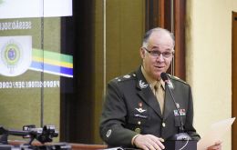 The death of 53-year-old general Carlos Sydriao was confirmed by the army on Tuesday, according to local news agency Agencia Brasil
