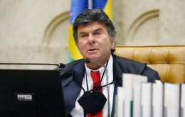 “The judiciary will not hesitate to make decisions to protect democracy and freedom of press,” Fux said during his swearing-in ceremony in Brasilia