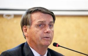 The blocked repeal is the latest in a series of environmental controversies for Bolsonaro, who has presided over a surge in deforestation and fires in the Amazon