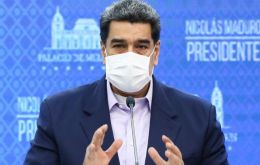 “It has been announced that the completed Russian and Chinese vaccines should arrive by December, January, and we are going to start vaccination,” Maduro said 