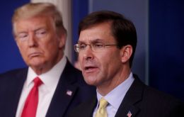 “Mark Esper has been terminated,” Trump said in a tweet, adding that Christopher Miller would be acting secretary “effective immediately.”