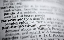 The word’s Greek roots are “pan,” meaning all or every and “demos,” meaning people, Merriam-Webster said.