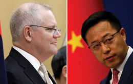 Australia’s PM Scott Morrison called the tweet posted by China’s foreign ministry spokesman, Zhao Lijian, “truly repugnant”, and called for an apology.