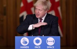 “As I speak to you tonight, our hospitals are under more pressure from COVID than any time since the start of the pandemic,” Johnson said in a televised address 