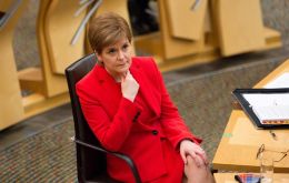 Sturgeon's pro-independence Scottish National Party, which heads the Scottish government, wants to hold a second referendum on breaking away from UK