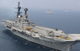  HMS Hermes was sold to India and for years was the Indian Navy's flagship 