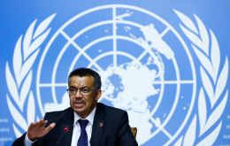 WHO director-general Dr. Tedros made the plea as China hashes out agreements across Africa, and Russia distributes shots in Latin America 