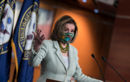 “We'd take it up Wednesday morning at the latest,” Nancy Pelosi said. Like the Senate, Democrats hold a very narrow majority in the chamber
