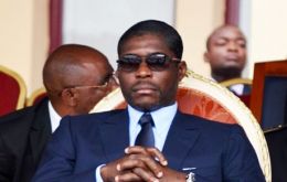 Teodoro Nguema Obiang Mangue, 53, is also the vice-president of Equatorial Guinea and is responsible for the country's defense and security.