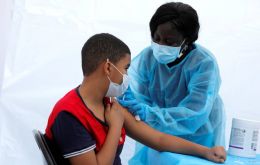 The only vaccine authorized for adolescents in Brazil is Pfizer's
