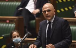 “Vaccines remain our best defence and we are now offering spring boosters,” Sajid Javid said  