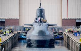 Anson is the fifth of the new Astute-class submarines to join the Royal Navy fleet, joining HMS Astute, Ambush, Artful and Audacious.