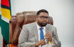 President Irfaan Ali said Guyana is working on a new model production sharing agreement that is expected to increase the government take of oil produced