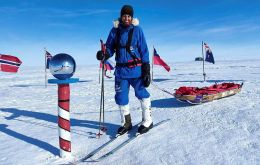 The British Army captain made history by becoming the first woman of colour to cross Antarctica unsupported last year. Photo: Preet Chandi