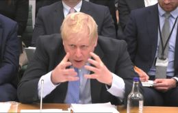 Johnson told the committee: “I was not trying to cover up or conceal anything. I said what I said in good faith based on what I honestly knew and reasonably believed” 