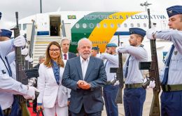 Brazil's President landed in Portugal on an official visit seeking to reverse the isolation from the Bolsonar years