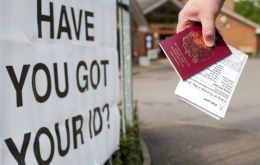 England's local elections on 4 May were the first in Britain where people had to show photo ID, such as a passport or driving license, to vote in person.