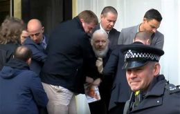 Assange was arrested in 2019 in London