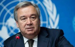 “On the humanitarian front, the needs are increasing, but the international response is not,” Guterres said