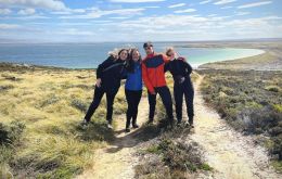 Winners from the Regional Student Competition 2022 in the Falkland Islands.